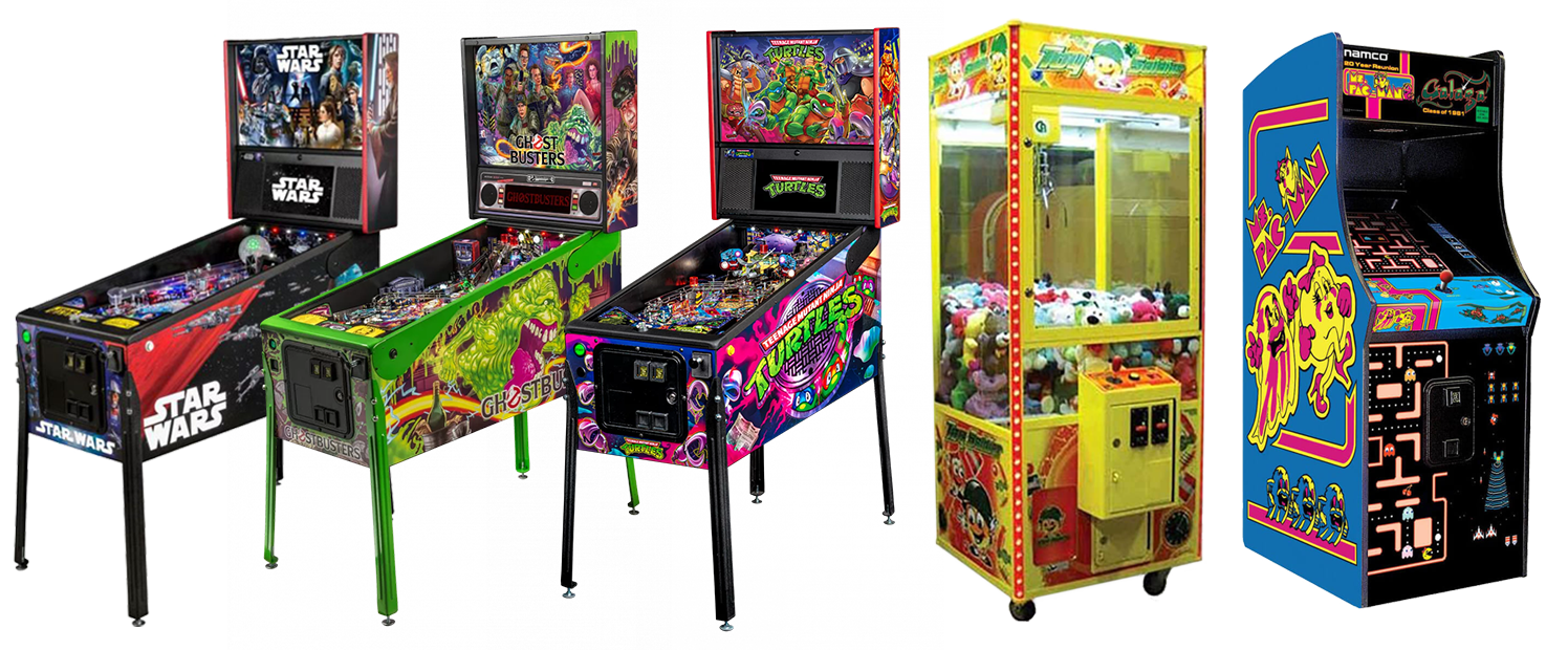 Coin Operated Arcade Games for Sale Pinball for Sale Near Me Bar